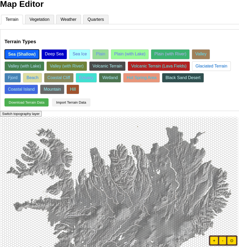 Map editor